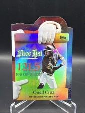 Oneil Cruz 2025 Topps Holiday #MNL-19 Making The Nice List Pittsburgh Pirates