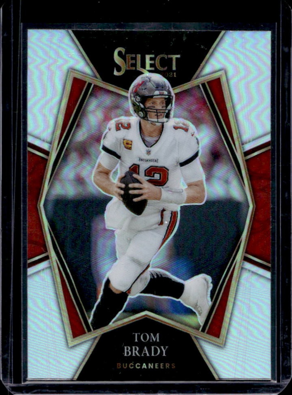 2021 Select Tom Brady Silver Prizm Premier Level #101 Buccaneers