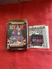 KLAX 1990 Atari Luchs Spiel - Originalverpackt mit Handbuch funktioniert