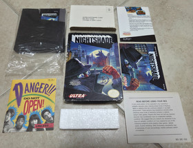 NIGHTSHADE NES GAME CIB NEVER PLAYED & AUTHENTIC! NINTENDO KONAMI VERY RARE!