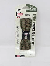 Chums Teton Paracord Survival Bracelet, 20 ft Unraveled Length - New
