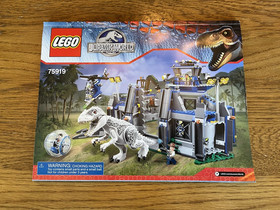 LEGO Jurassic World 75919: Indominus Rex Breakout - RETIRED/RARE -Orig.Box/Book