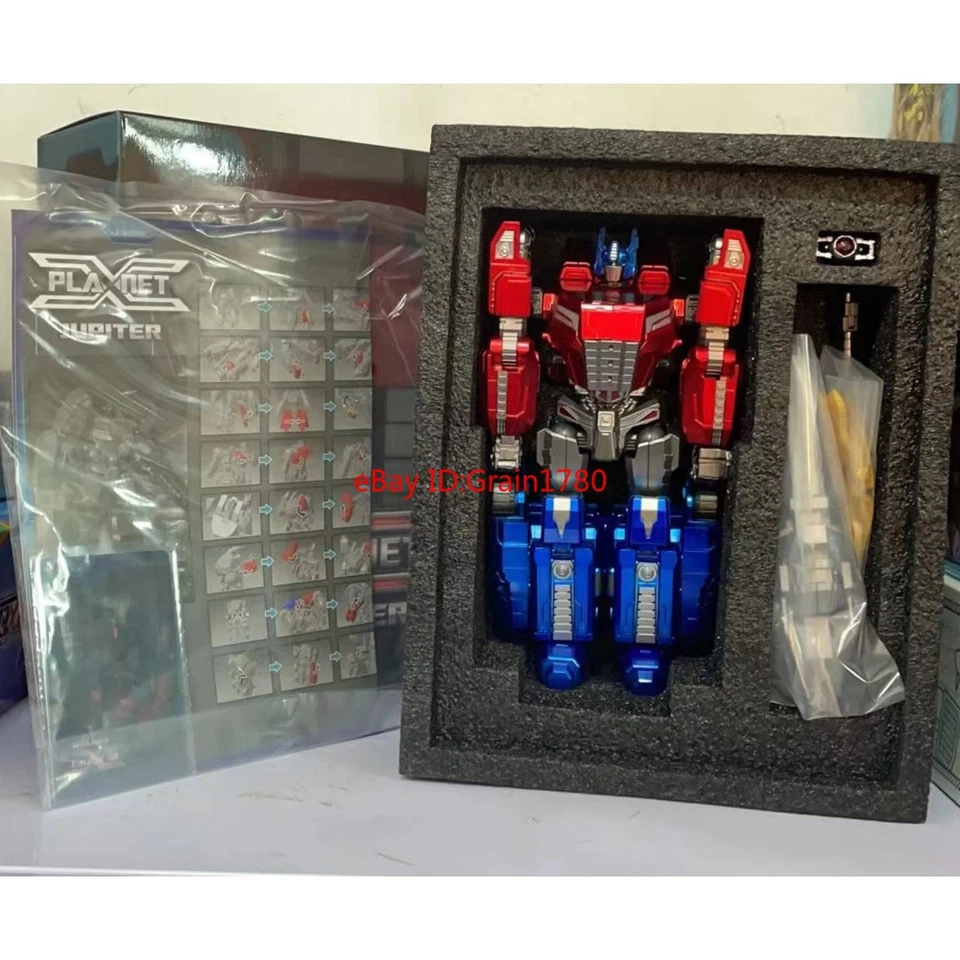 Planet X Jupiter PX-10C Metallic OP Metal Finish New Transform Toy Action Figure - Image 2 of 4