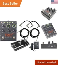 Trio+ Band Creator + Looper w/ FS3X Footswitch, 4 Cables, and Power Supply