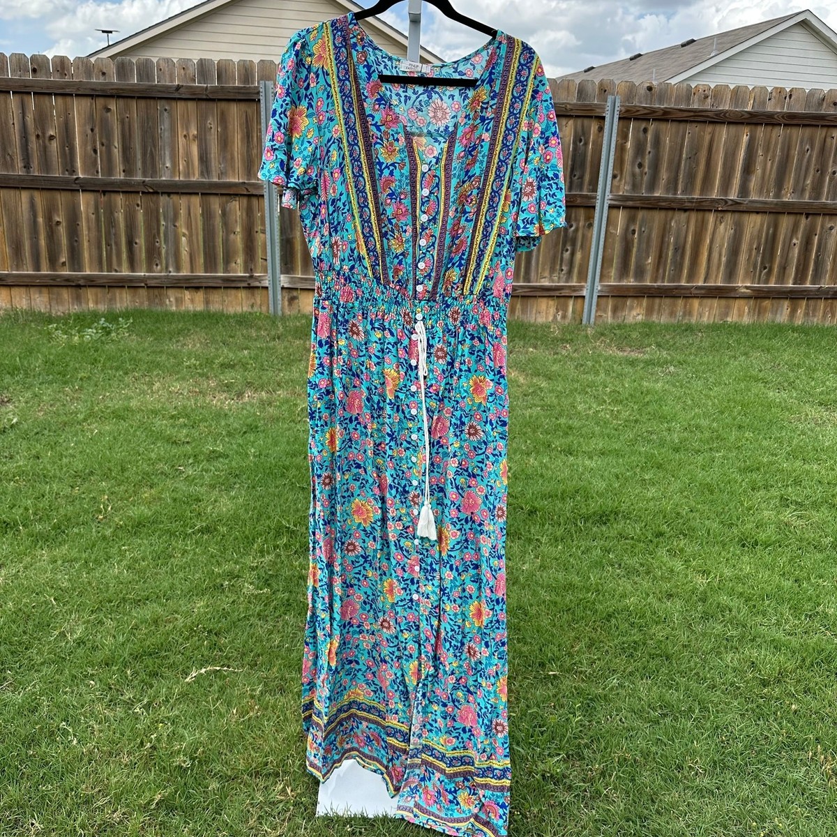 Pinup Fashion Maxi Sealed Dress 20W