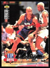 1994-95 Collector's Choice #186 Charles Barkley Silver Signature