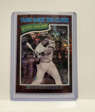 2026 Topps Heritage - Turn Back The Clock Mike Piazza Burgundy Sparkle Refractor