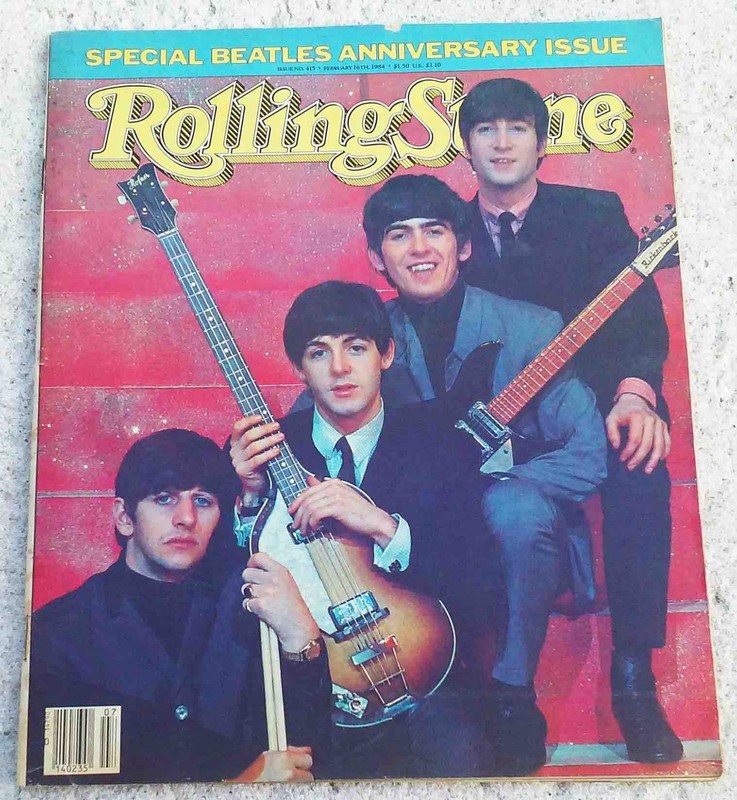 Rolling Stone Magazine Special Beatles Anniversary Issue #415 1984 ex condition