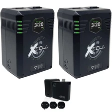 Core SWX XCell Micro Battery 2PK w/ Core SWX XPD-45 45W Charger with Cable Kit