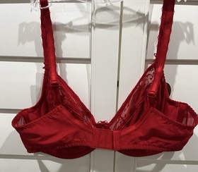 Wacoal Equestrian Red Lifted in Luxury Underwire Bra 855433 SZ 38 DD Nwt $72