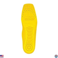 MEGAComfort Anti-Fatigue Square Toe Insole Mat - Yellow/Black - Men's 14-15