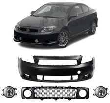 Front Bumper Cover Fascia & Lower Grille Assembly For 2005-2010 Scion tC