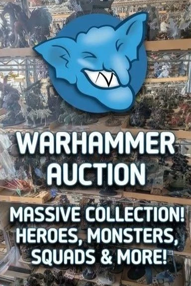 Warhammer Variety & Mixture Auctions - £1 Starts - FREE PAINT - Evening