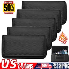 Nylon Belt Clip Holster Carrying Pouch Case For iPhone 17 16 15 14 13 12 Pro Max