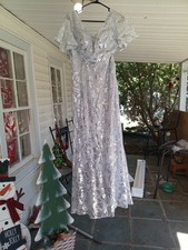 Silver Mother Of The Groom Dress Brand new Size Ten