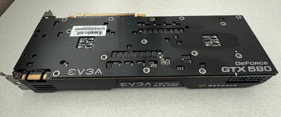 EVGA NVIDIA GEFORCE GTX 590, 03G-P3-1596-AR, VIDEO CARD - Image 3 of 3