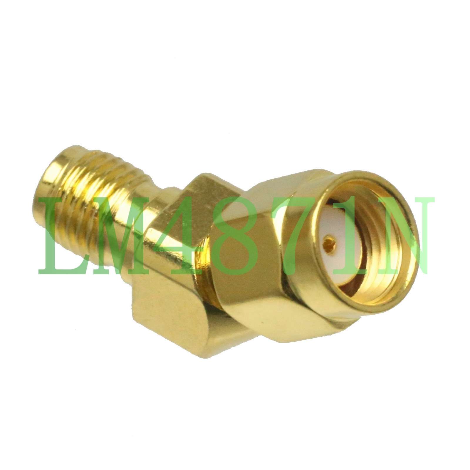 Adapter Connector 135° 45° Degree FPV Race Goggle Antenna RP-SMA Male to Female