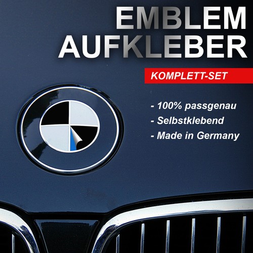 Produktbild von Nachtblau Emblem Aufkleber Ecken Für Alle BMW Autos 1er 3er 5er 8er Z4 45 Ecken | EBay