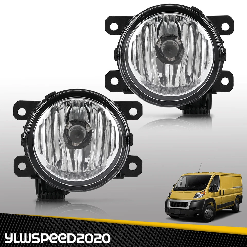 Подходит для комплекта противотуманных фар 2014-2022 Ram ProMaster 1500 2500 3500 передние левые правые - Изображение 2 из 4