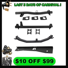 Front & Rear Tank Support & Shock Mount kit For 07-14 Chevy Silverado/GMC Sierra