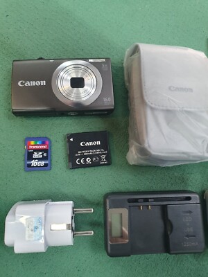 Canon PowerShot A2400 IS HD 16,0MP Digitalkamera *TOP* | eBay.de