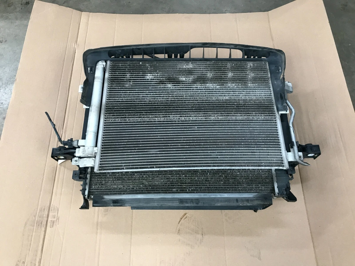 07 14 VOLVO XC90 3.2L RADIATOR CONDENSER COOLING FAN ASSEMBLY
