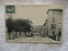 CPA RHÔNE 69 BRIGNAIS PONT NEUF ET PLACE DE LA MAIRIE
