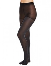Hue Super Opaque Tights w/Control Top - Graphite Heather Gray - 13.50 - 15