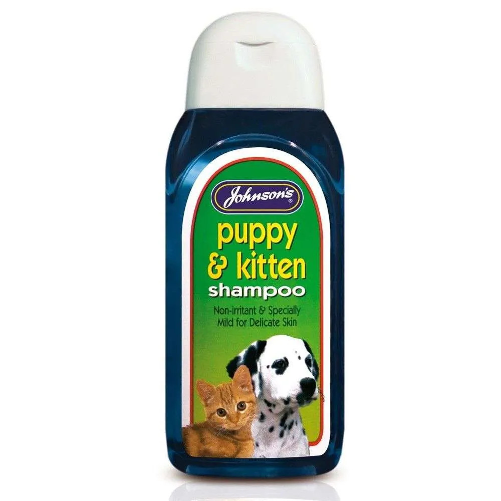 Johnson's Veterinary Puppy and Kitten Shampoo - 200ml - Mild and Gentle Formula - Image 3