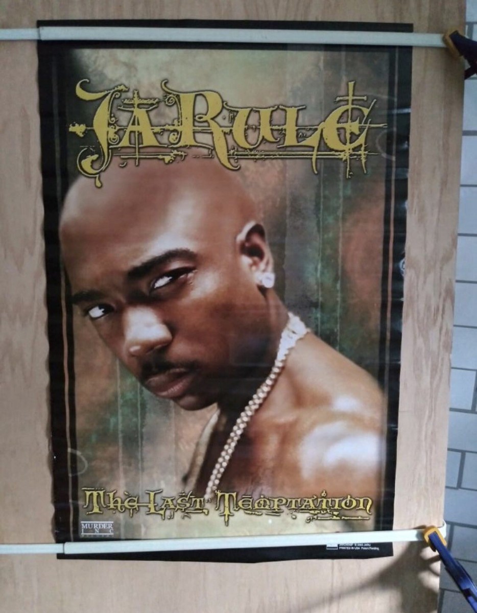 Ja Rule “The Last Temptation” 🎤 2003 Poster #4048 Murder Inc