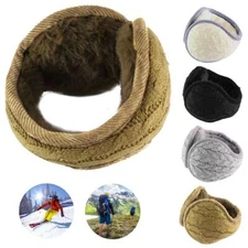 Men Women Ear Muffs Winter Ear warmers Fleece Earwarmer Behind the Head Band US