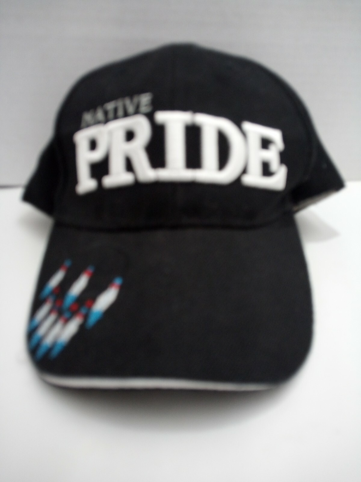 NATIVE PRIDE Black Baseball Cap By Driftstone Pue… - image 1