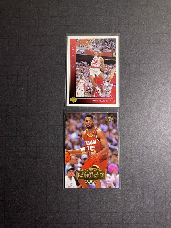 Robert Horry Basketball Card Lot - Houston Rockets (13)