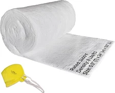Ceramic Fiber Blanket - 2400F 8# , High Temp Thermal Insulation, 1/2"x24"x12.5'