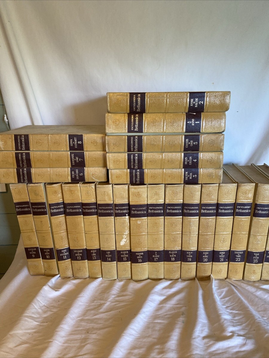 Vintage Britannica 1961年版 SET ENCYCLOPEDIA BRITANNICA “A NEW SURVEY OF UNIVERSAL KNOWLEDGE