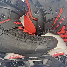 Powerslide Swell 110 Skates Black Fire 6.0 (3...