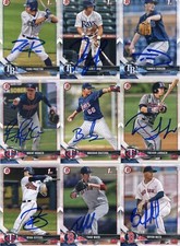 THAD WARD SIGNED 2018 BOWMAN DRAFT PROSPECT ROOKIE CARD AUTO