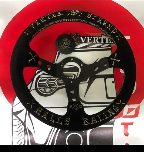 330mm Deep Dish Steering Wheel - Fit 6 hole Hub Like Vertex Nardi NRG Grip