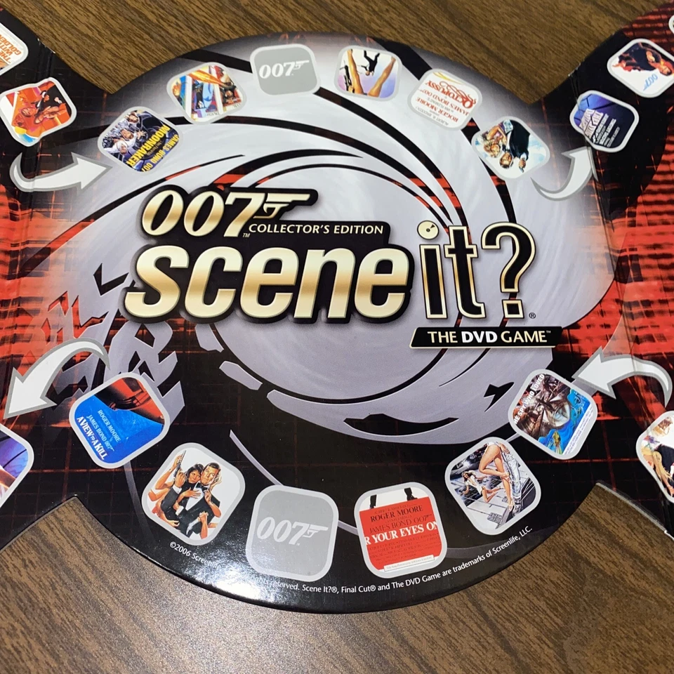 James Bond 007 Scene-It? Collector's Edition Game Replacement *Game Board* - Image 3 of 4