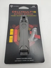 Thyrm CellVault 18 Battery Storage Waterproof Case Camping Military Survival 