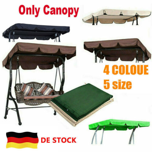 Replacement sun canopy for porch swing 2-3 seater sizes garden waterproof Z2V4 - Afbeelding 1 van 16