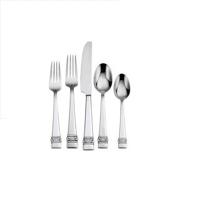 Oneida Maderno 65 Piece Fine Flatware Set, Service for 12
