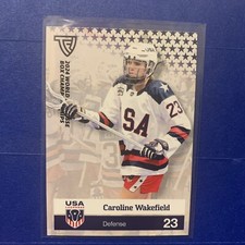 Caroline Wakefield 2024 USA Lacrosse World Box Championship TFL Card PR: 500