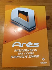 Prospekt Renault Ares Werbung Brochüre Traktor Schlepper