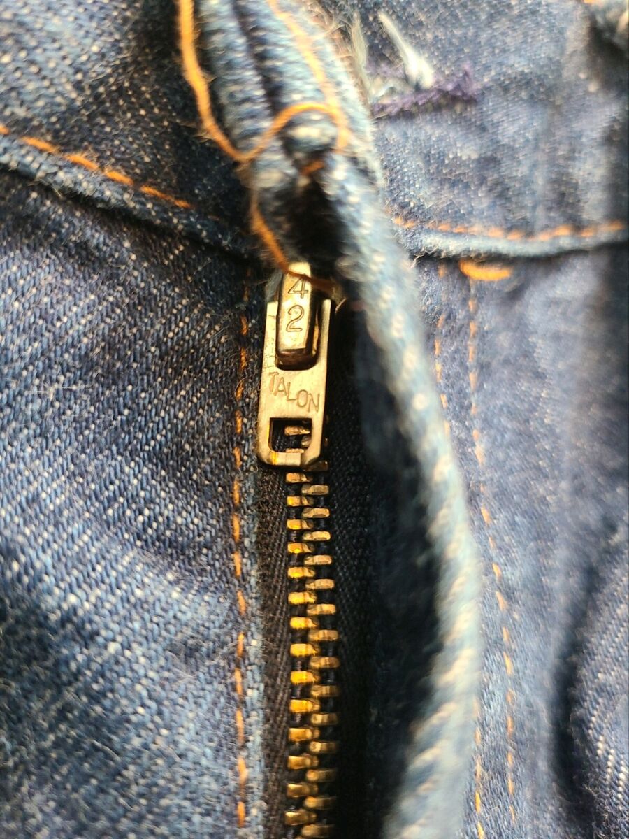RARE VTG 70S LEVI'S 505 0217 JEANS TALON ZIPPER #8 BUTTON RARE VTG 70S LEVI'S 505 0217 JEANS TALON ZIPPER #8 BUTTON