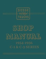1954 1955 1956 Dodge Truck Shop Service Repair Manual Engine Drivetrain Wiring