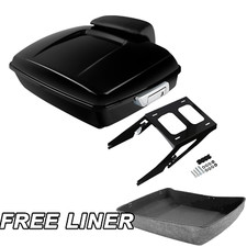 Chopped Trunk Pad Mount Rack Fit For Harley Sport Glide 2018-26 21