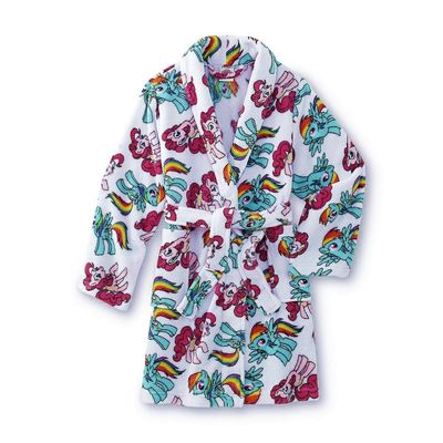My Little Pony Bathrobe Bath Robe Pajama Girl Size S 6/6X M 7/8