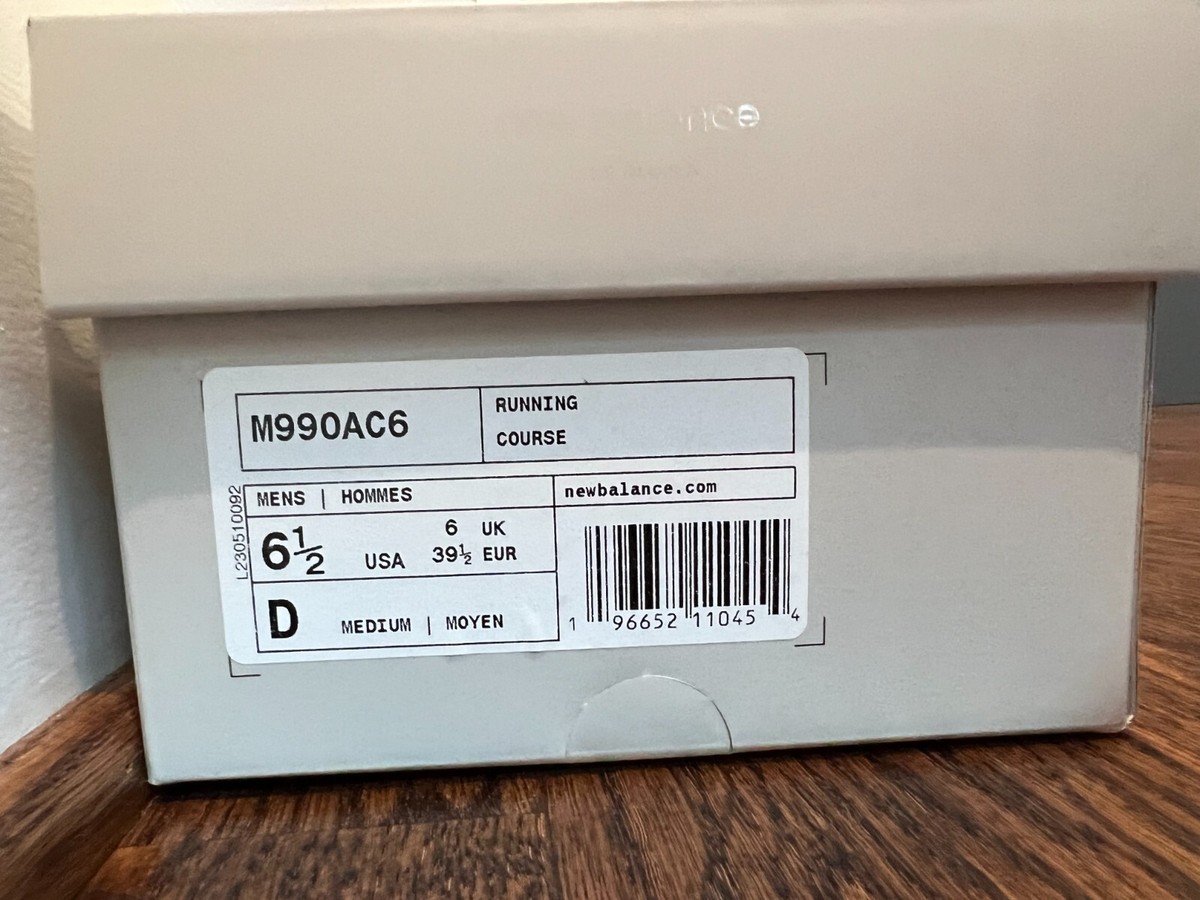 Size 6.5 - New Balance 990v6 Made in USA x Action Bronson Size 6.5 - New Balance 990v6 Made in USA x Action Bronson