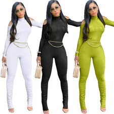 Spring/Summer Women's Solid Color Strapless Zipper Sexy Long Pleated Bodysuit